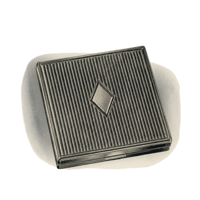 Refillable Vanity Compact
